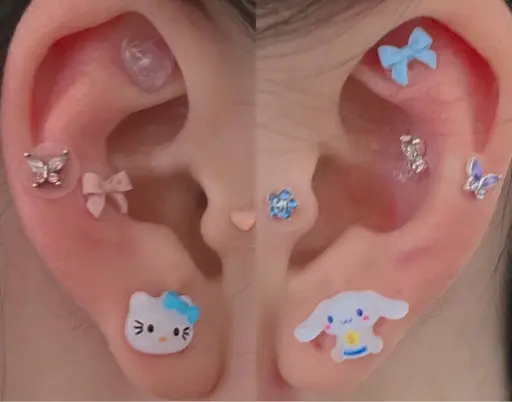 【先着3名様】大人気耳つぼジュエリー♪通常¥3,300⇒¥2,200各コース6粒【片耳3粒】