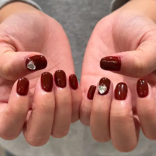 ワンカラーネイル💅🏻🤍デザイン・オフなし