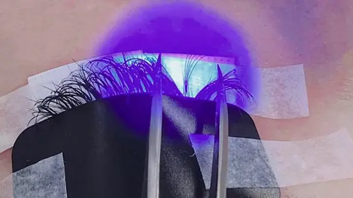 【撮影モデル】LEDボリュームラッシュ300本(オフ+550円)