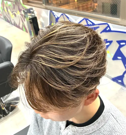 ⚡️【1月1日​〜​3日メンズ限定】⚡️メンズバレイヤージュ+TOKIO4STEPトリートメント （韓国、ミニモ学割）