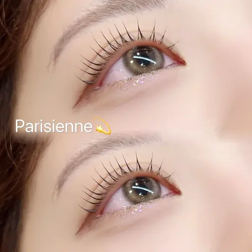 当日限定🎀上まつ毛パーマ/パリジェンヌ  エクステのオフ有りの方🙆🏻‍♀️束感コーティング付き🎀