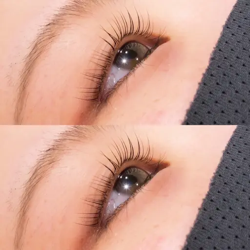 似合わせ上まつ毛パーマ＋コーティング(マツエクオフ不可)⚠️詳細事項を確認してください