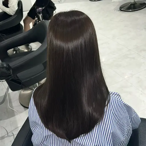 縮毛矯正(チェック有)