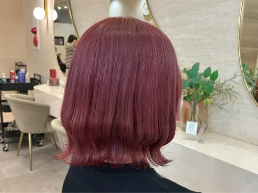 暖色系🍓ブリーチonカラー🌹
