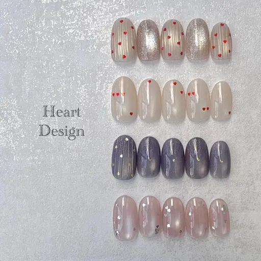 ハートネイル【12、1月限定】オフ込み