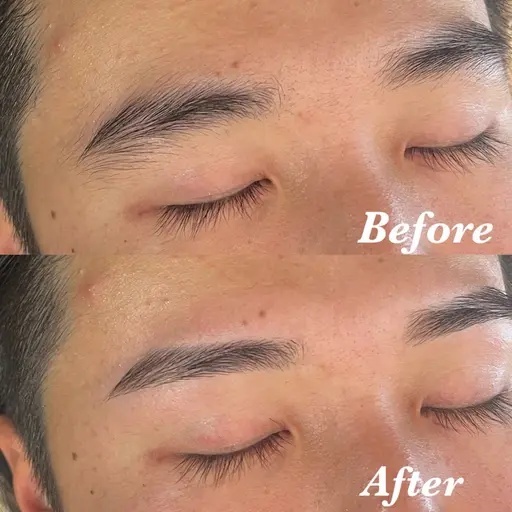 【学割U24/平日限定】メンズ眉毛ワックス+こめかみワックス