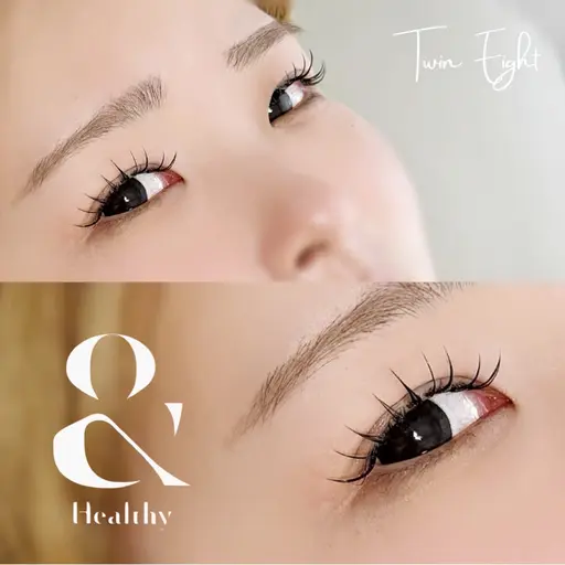 &ヘルシー(アンドヘルシー)　LEDエクステ(100本)&パーマ　※詳細ご覧いただいてからご予約下さい。