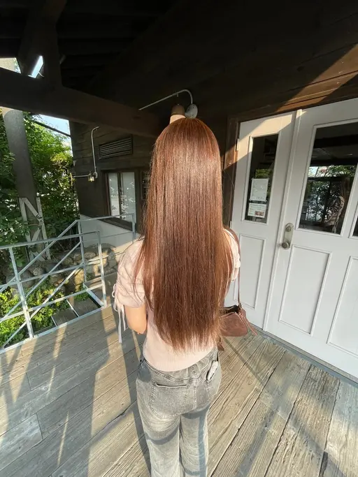 ブリーチなしワンカラー