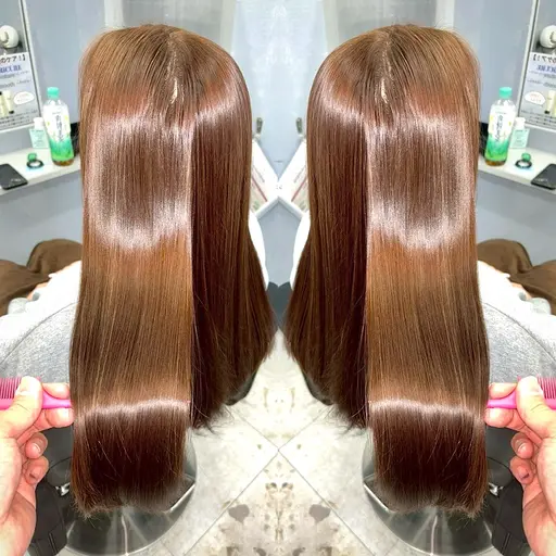 🎀cut➕color➕1step treatment🎀(暖色系🩷)どの季節にも大人気でかわいい🩷迷ったらコレ！！