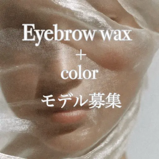【理想の眉に✨️】アイブロウワックス＋カラーモデル￥8200→￥2500