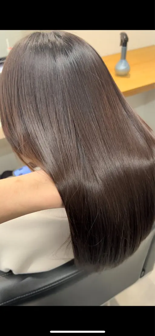 【1番人気】☝🏻 ̖́-‬4月限定価格🌟髪質改善ストレート＆トリートメント🍀