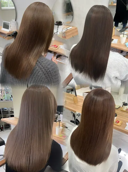 ブリーチなしダブルカラー