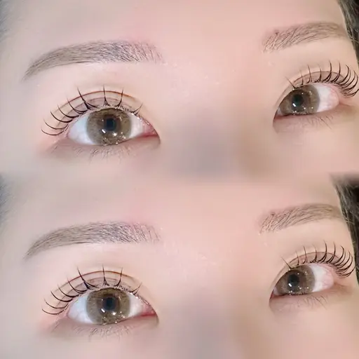 まつ毛パーマ(上)🩰 束感まつ毛 コーティング仕上げ🪽