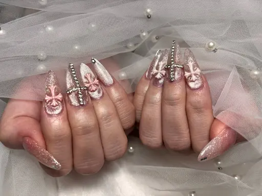 【90分持ち込みコース】有料パーツ合計10個まで❤️‍🔥画像持ち込み🙆‍♀️パーツ&アート込み💖