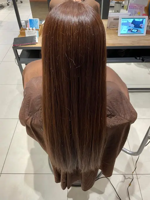 【全員】カラー＆上質ケアトリートメント(ブロー込み)