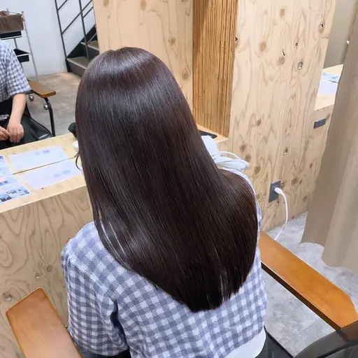 《U22ミニモ学割クーポン🤍》透明感カラー+リッチトリートメント