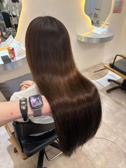 地毛風縮毛矯正×質感向上トリートメント