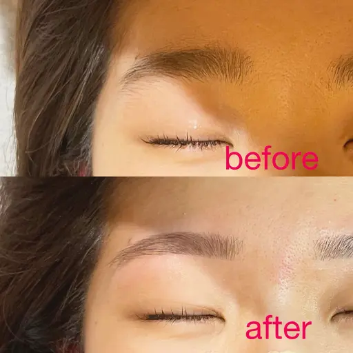 眉毛カット、眉毛Wax、眉メイクレクチャー