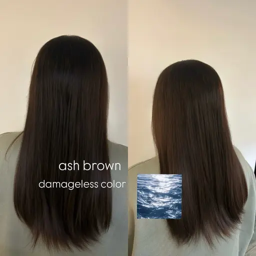 【🎀31日限定🎀】透明感ダメージレスカラー+髪質改善トリートメント