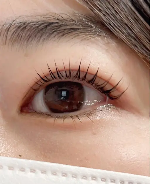 ✨ダメージレスまつ毛パーマ キューティクルケア&トリートメント仕上げ込