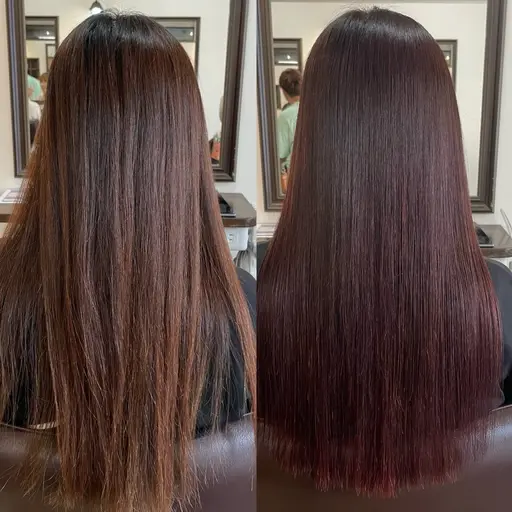 髪質改善カラー+カット