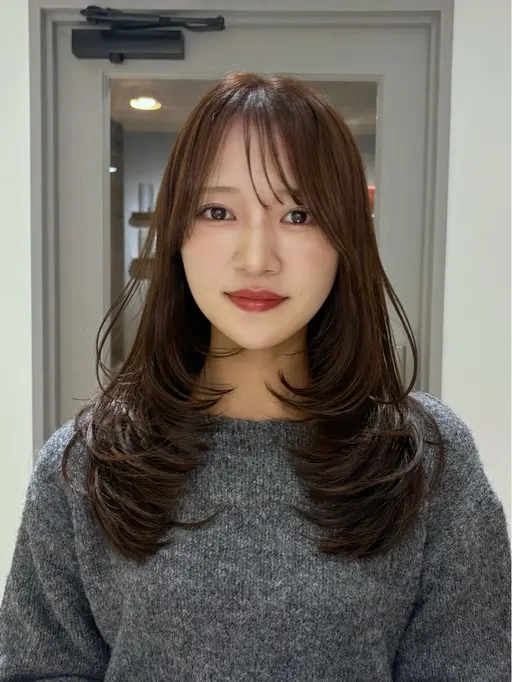 【韓国ヘア🌟撮影モデル募集中】ハッシュカットまたはレイヤーカット🤍トリートメントサービス🎀🎀