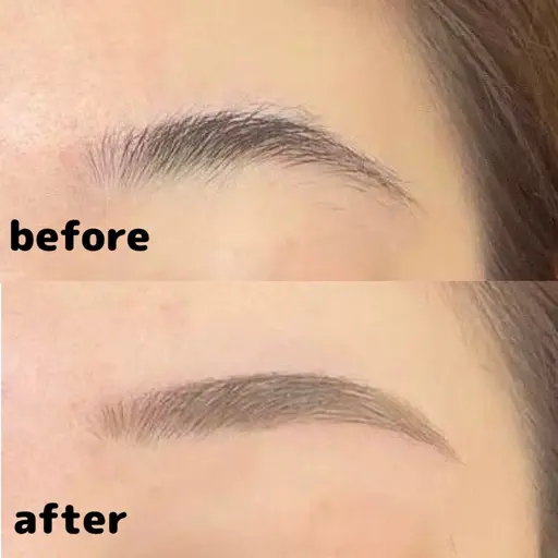 💛【初めての方に♪】アイブロウWAX+メイク仕上げ¥3,500