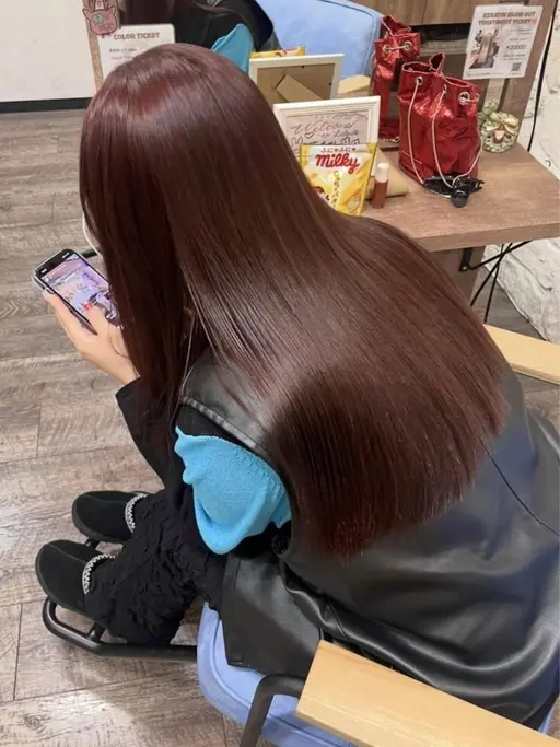 ≪褒められ髪No.1🌟≫ 髪質改善カラー＋3Step トリートメント