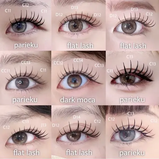 マツエクフラットラッシュ💗140本練習モデル(オフ.付け足し不可)