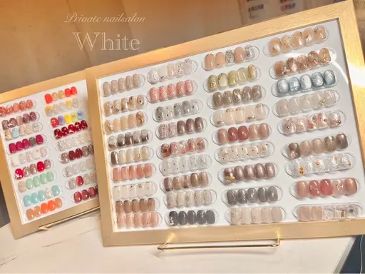 定額🌟デザインネイル🌟【オフなし】チップサンプルをベースにお好みのカラーで仕上げていきます