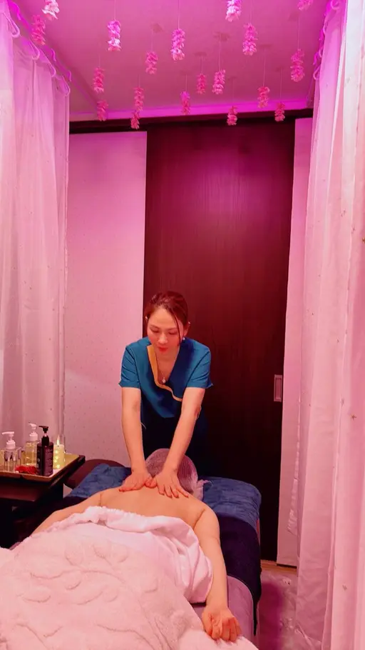 全身オイルマッサージ ＋ 洗顔 ＋ 顔と頭のマッサージ