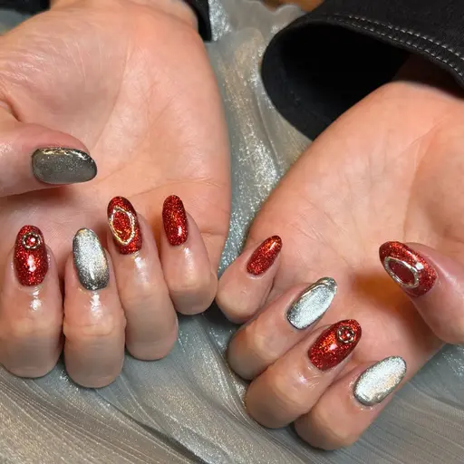 【格安！】🎨定額アートネイル🩵（オフあり）🖐️