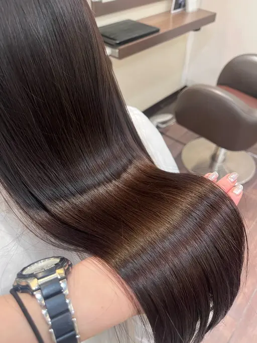 【💖お得フルコース💖】酸性ストレート➕毛先カット