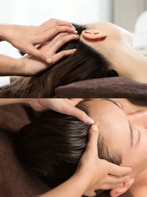 【12/19限定】🌟ドライヘッドスパ➕首肩マッサージ60分コース            【¥5500→¥4400】