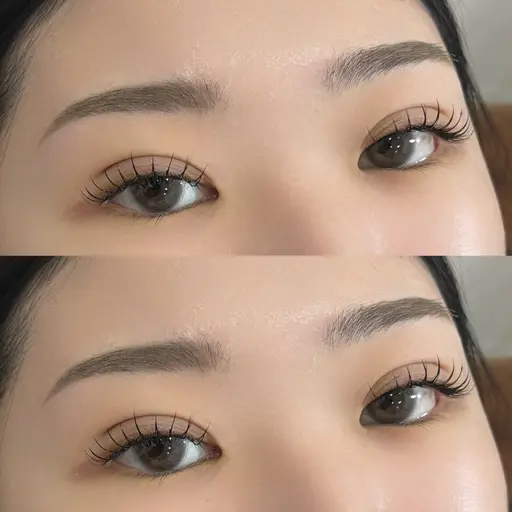 美眉スタイリング×フラットラッシュ100本