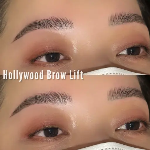 【⛓️毛流れ矯正・眉癖改善⛓️】次世代アイブロウ❕ハリウッドブロウリフト💡［間引き・カット・メイクレクチャー🉑］