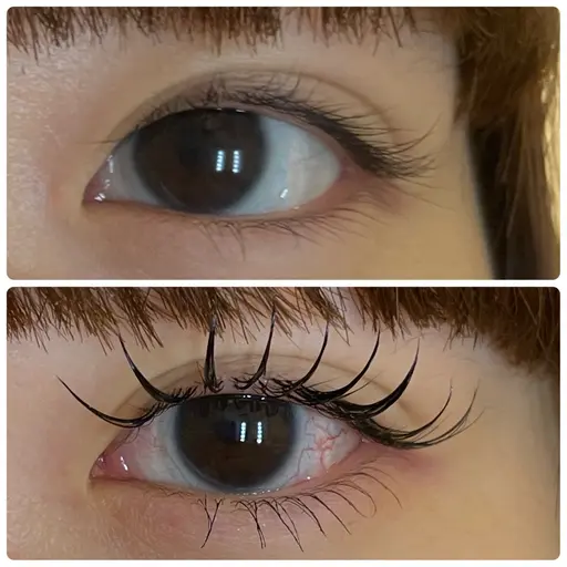 (練習モデル)LEDエクステ上下まつげ120本