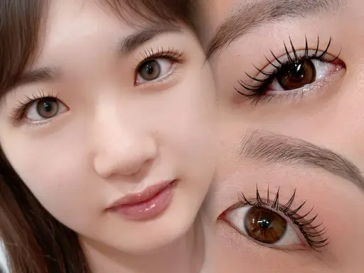 SNSモデル募集💗施術内容→\エクパ🎀/「LEDマツエク80​〜​120本＋パーマ」マツエク講師が施術担当👩‍🏫✨