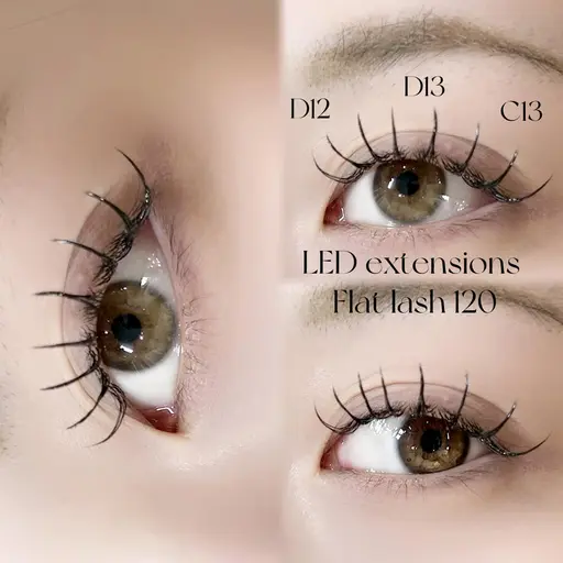 ⭐️1月限定⭐️エクステ付け放題（100本まで）※オフ無しのみ（LEDエクステ+¥1100）