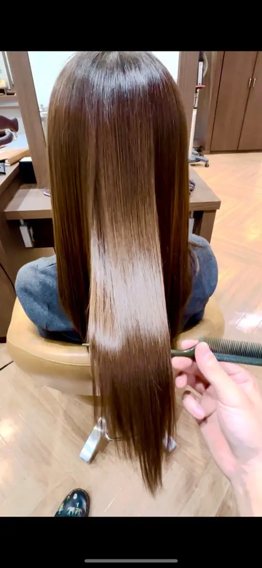 女性👩限定❗️カット➕縮毛矯正✨