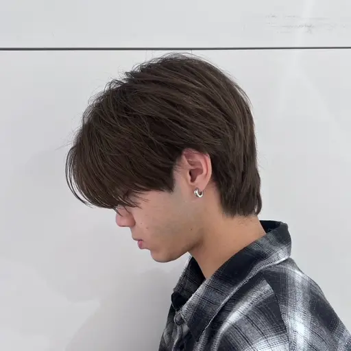 【🌈20代人気No.1🌈】メンズカット+透明感カラー(ブリーチなしで垢抜け)