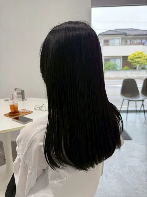 質感再整カラー🩵#髪質改善