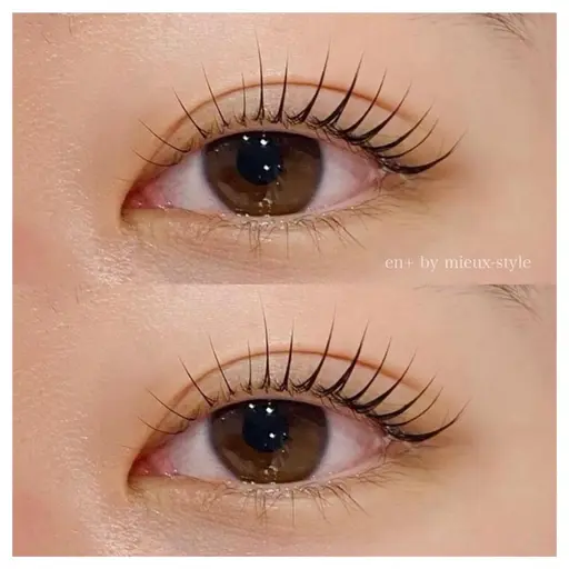 『ブラックティント付きラッシュリフト』マスカラパーマ