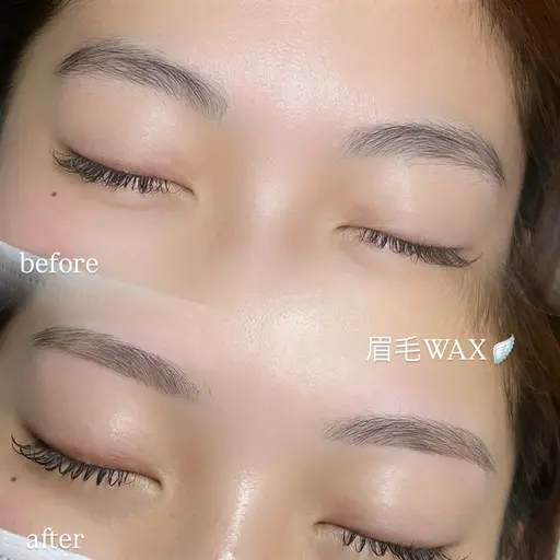 【女性専用】眉毛WAX🌵（間引き・カット付き）