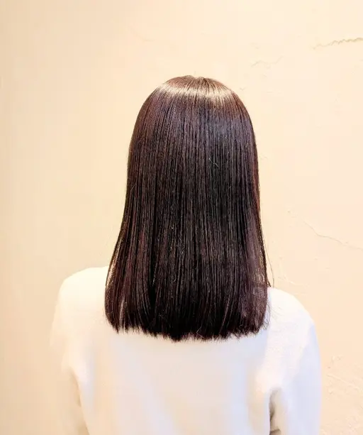 冬映えカラー✨️+ダメージをケアしながら、ツヤ感UP♪（2TR）