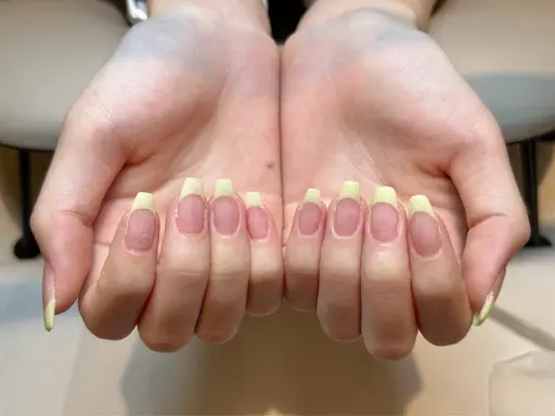 【3/28(土)16:30/17:00スタート限定価格💚】カラグラ/ワンカラー/フレンチ(クリアベース)