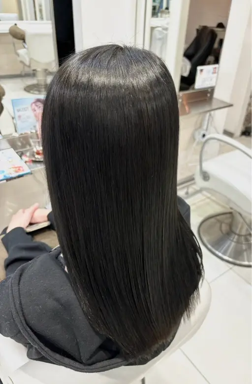 透明感カラー➕トリートメント