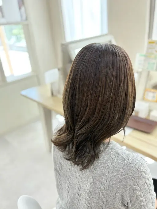 【9:30限定⏰ロング料金なし】イルミナカラー+２stepトリートメント🫧