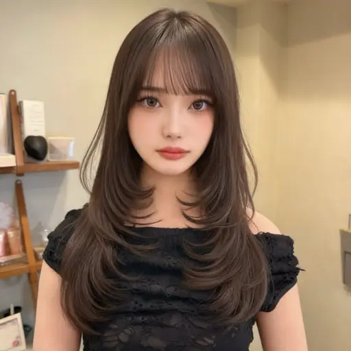 🪞大人気🪞似合わせ顔周りカット+カラー+PJOLI保湿トリートメント