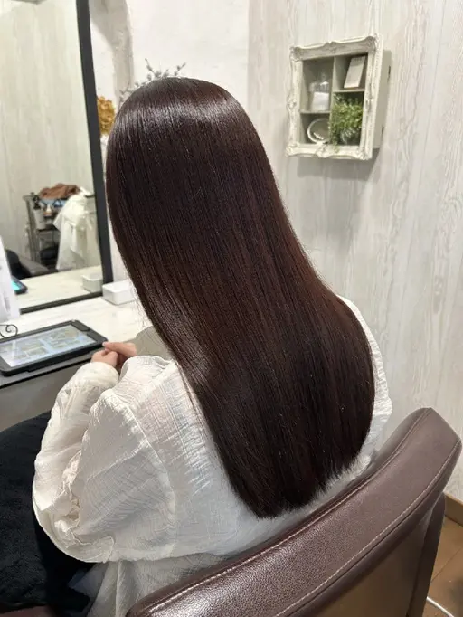 【🌟12月27日まで限定！ご新規50%OFF🌟】極上艶髪✨プレミアム美髪ケア+艶カラー¥29700→¥14850